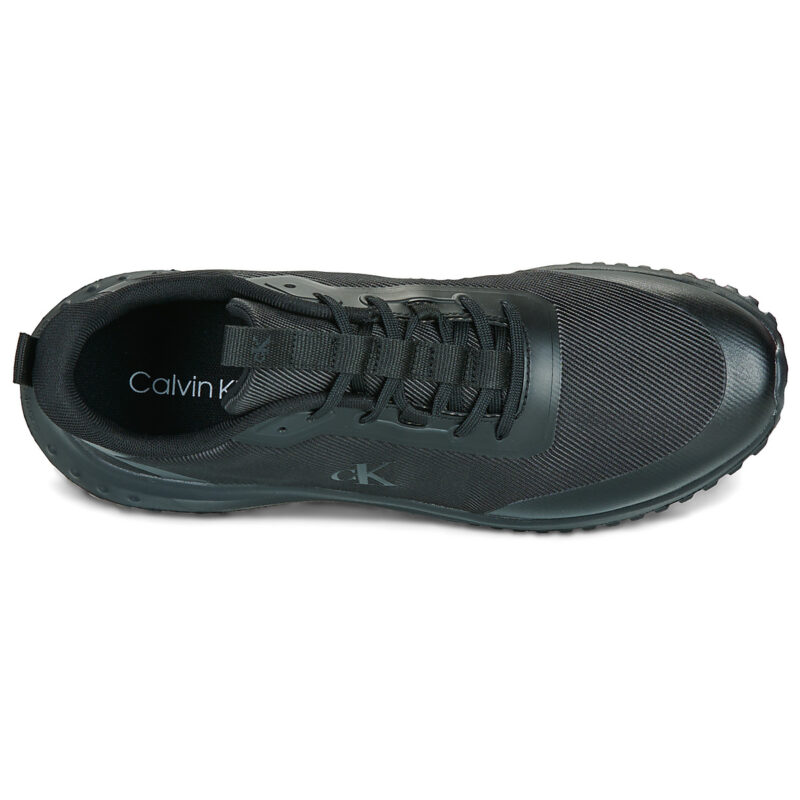 Calvin Klein Jeans EVA RUNNER LACE UP MAT MIX Nero Sneakers Uomo - 6