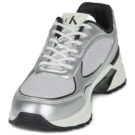 Calvin Klein Jeans HIKE RUNNER LACEUP MESH MIX MET Grigio Sneakers Uomo - 3