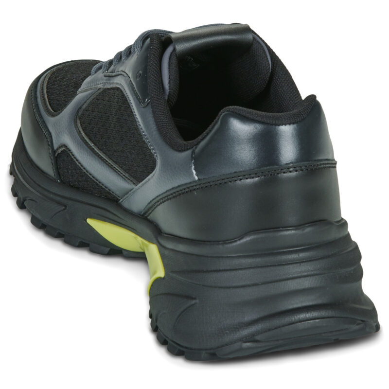 Calvin Klein Jeans HIKE RUNNER LACEUP MESH MIX Black Men's Sneakers - 5