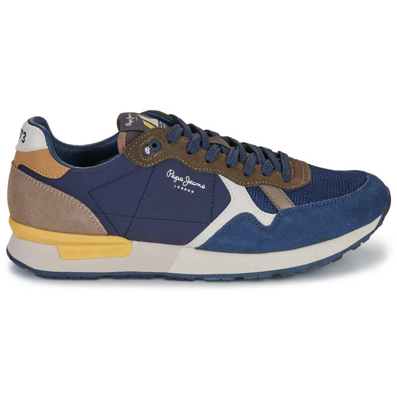 Pepe jeans  BRIT ESSENCE M  Blu -  Sneakers Uomo - 2