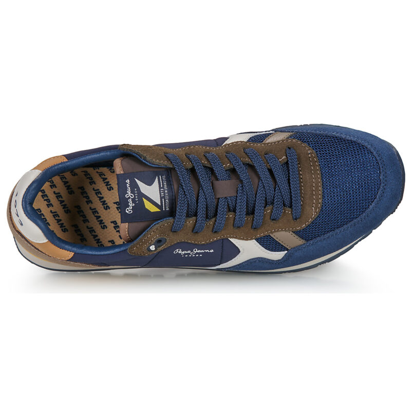 Pepe jeans  BRIT ESSENCE M  Blu -  Sneakers Uomo - 6