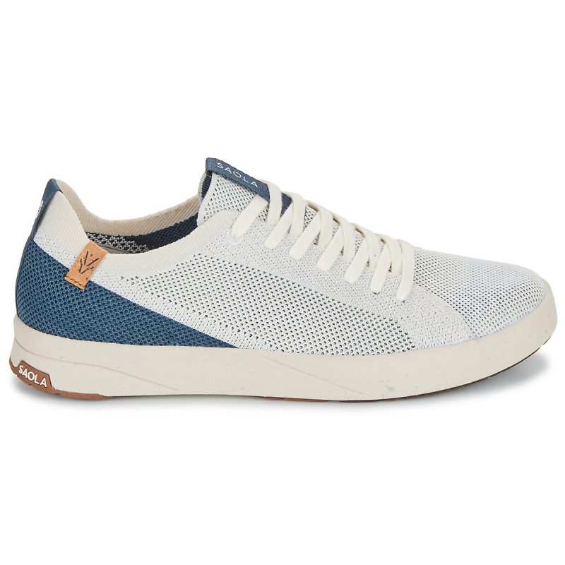 Saola CANNON KNIT 2.1 Bianco Sneakers Uomo - 2