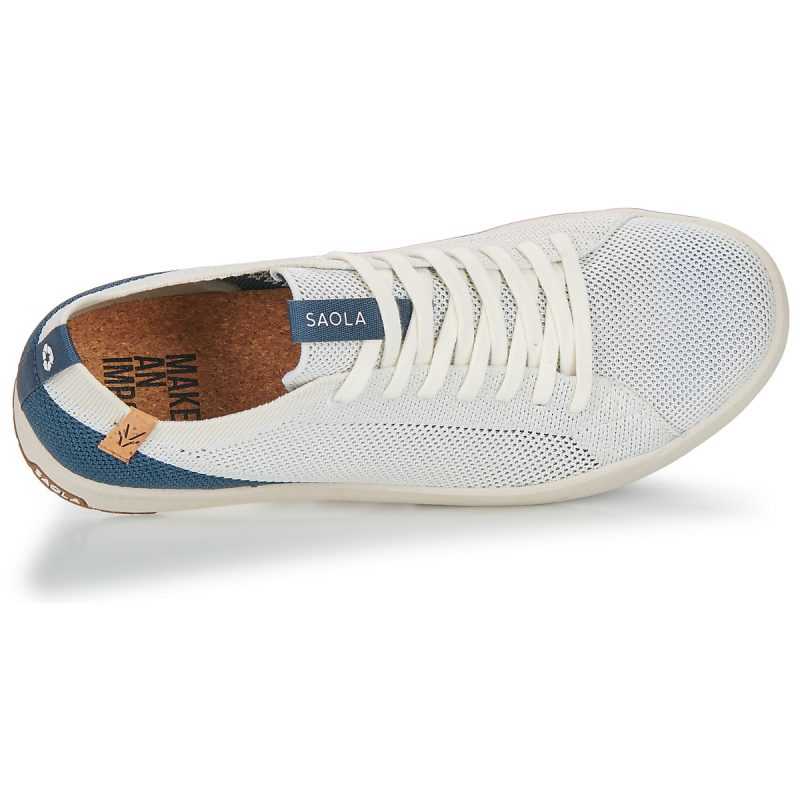 Saola CANNON KNIT 2.1 Bianco Sneakers Uomo - 6
