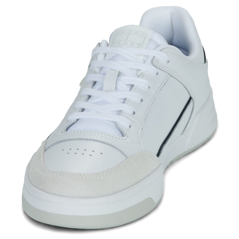 Tommy Jeans TJM CUPSOLE LEATHER Blanc Baskets Homme - 3