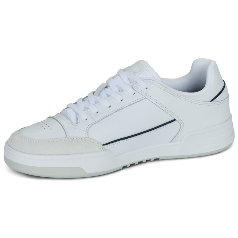 Tommy Jeans TJM CUPSOLE LEATHER Blanc Baskets Homme - 4