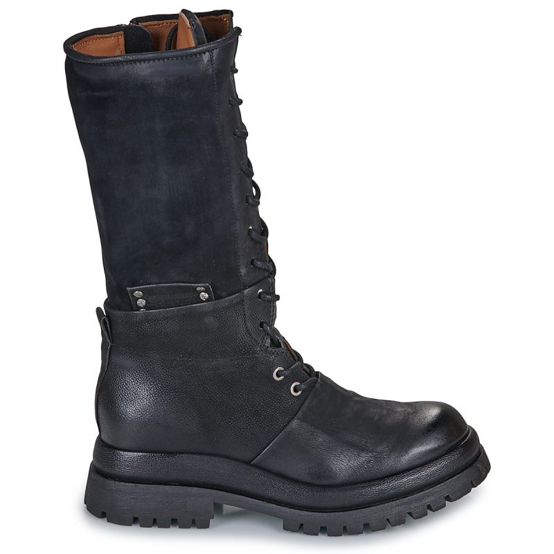Airstep / A.S.98 DIBLA HIGH strech Nero Stivali a met&agrave; coscia Donna - 2