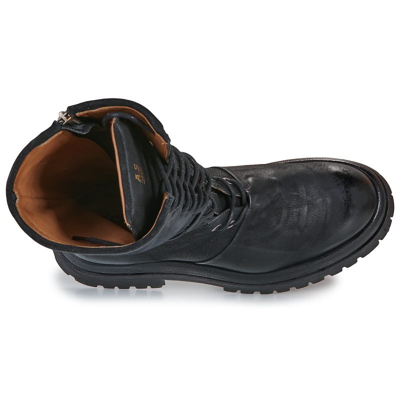 Airstep / A.S.98 DIBLA HIGH strech Nero Stivali a met&agrave; coscia Donna - 6