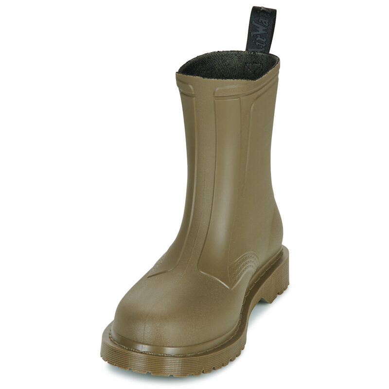 Dr. Martens 1460 Rain Pull On Boot DMs Olive PVC Kaki Stivali da pioggia Uomo - 3