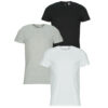 T-shirt uomo Calvin Klein Jeans S/S CREW NECK 3PK X3 Multicolore Calvin Klein Jeans 8721107656922