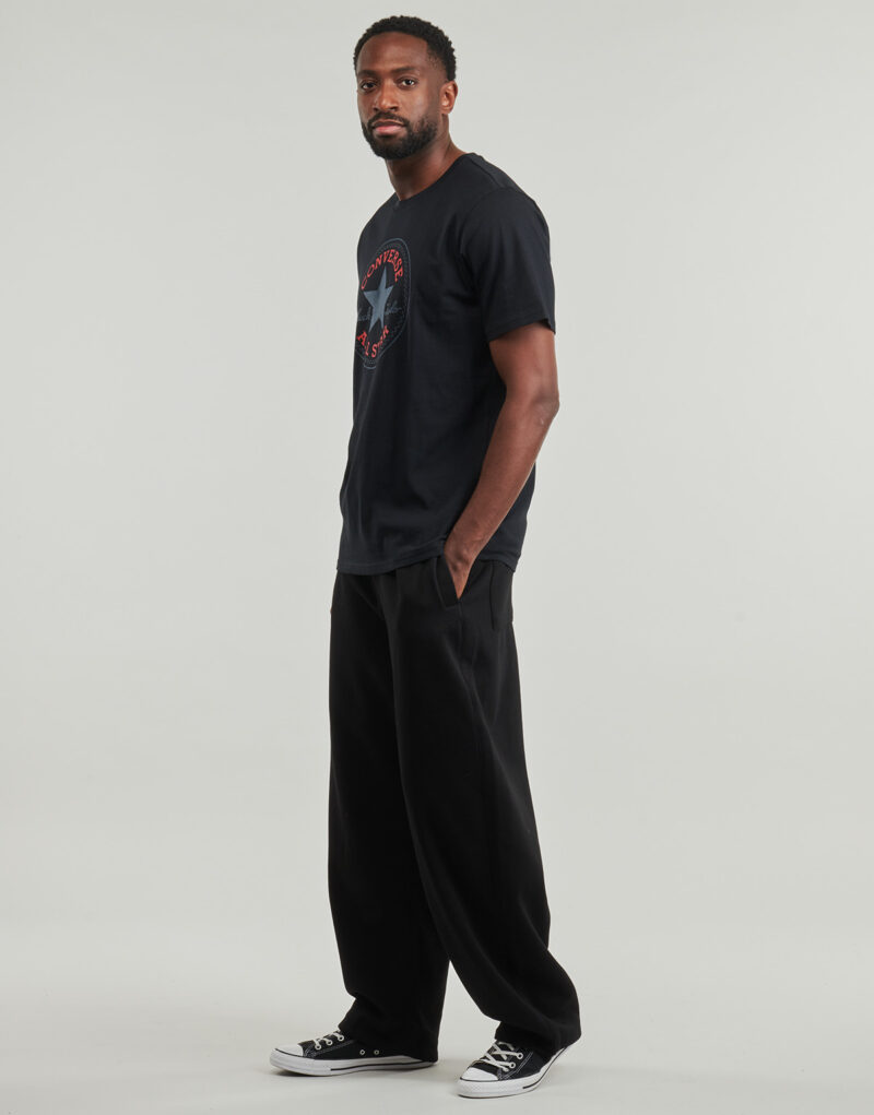 T-shirt  Converse  CHUCK PATCH TEE  Nero -  T-shirt maniche corte Uomo - 3