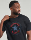 T-shirt  Converse  CHUCK PATCH TEE  Nero -  T-shirt maniche corte Uomo - 5