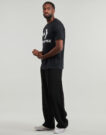 T-shirt Converse STANDARD FIT CENTER FRONT LARGE LOGO STAR CHEVRON TEE Nero T-shirt maniche corte Uomo - 3
