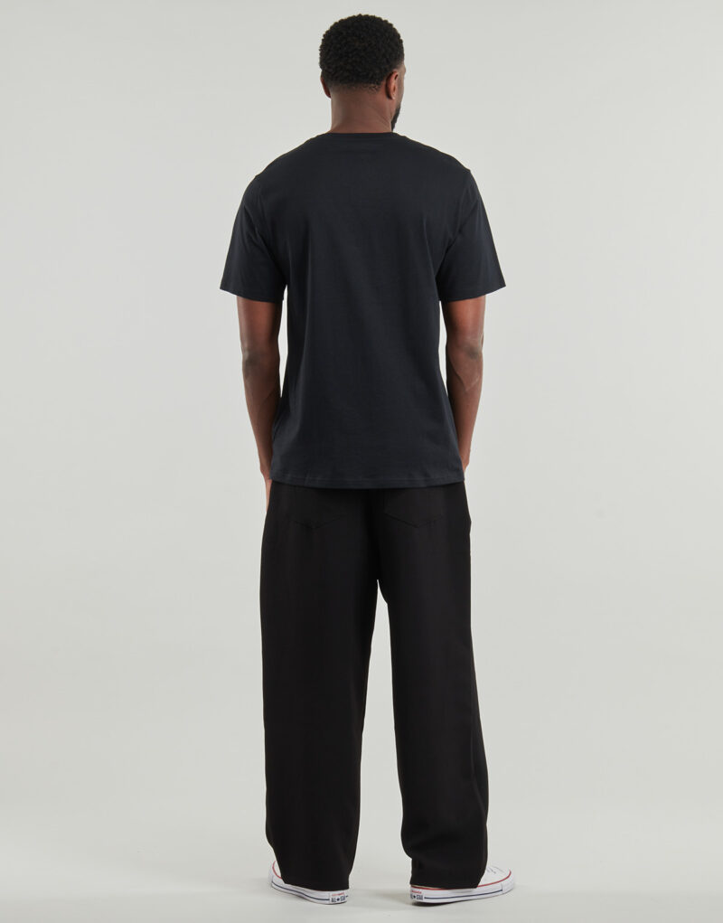 T-shirt Converse STANDARD FIT CENTER FRONT LARGE LOGO STAR CHEVRON TEE Nero T-shirt maniche corte Uomo - 4