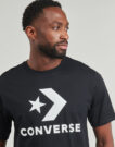 T-shirt Converse STANDARD FIT CENTER FRONT LARGE LOGO STAR CHEVRON TEE Nero T-shirt maniche corte Uomo - 5