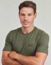 T-shirt Emporio Armani EA7 TRAIN CORE ID M TEE SS ST CC - TRAIN CORE ID M TEE SS ST CC Kaki T-shirt maniche corte Uomo - 5