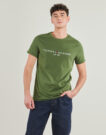 T-shirt Tommy Hilfiger TOMMY LOGO TEE Kaki T-shirt maniche corte Uomo - 2