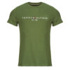 T-shirt uomo Tommy Hilfiger  TOMMY LOGO TEE  Kaki Tommy Hilfiger 8721221490969