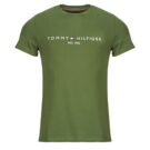 T-shirt Tommy Hilfiger TOMMY LOGO TEE Kaki T-shirt maniche corte Uomo - 1