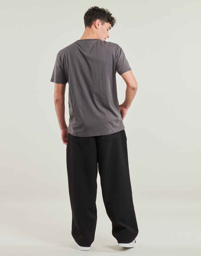 T-shirt Tommy Jeans TJM REG LINEAR LOGO TEE EXT Grigio T-shirt maniche corte Uomo - 4