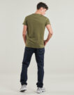 T-shirt Tommy Jeans TJM XSLIM JERSEY TEE EXT Kaki T-shirt maniche corte Uomo - 4
