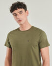 T-shirt Tommy Jeans TJM XSLIM JERSEY TEE EXT Kaki T-shirt maniche corte Uomo - 5