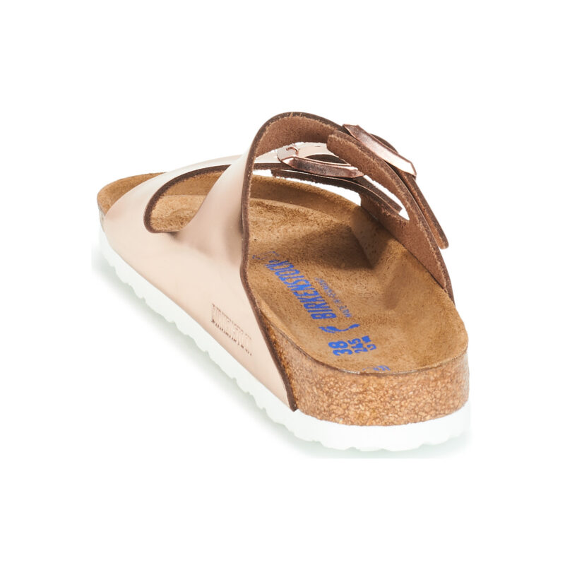 BIRKENSTOCK Arizona Soft Footbed Stretto Oro Ciabatte Donna - 5