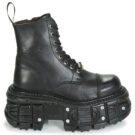 New Rock M-TANK083-C1 Nero Stivaletti Donna - 2