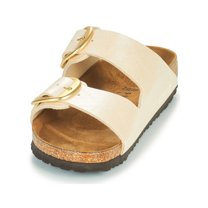BIRKENSTOCK Arizona Big Buckle Perla / White / Stretto Bianco Ciabatta Donna - 3