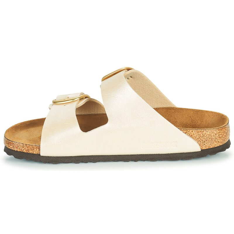 BIRKENSTOCK Arizona Big Buckle Perla / White / Stretto Bianco Ciabatta Donna - 4