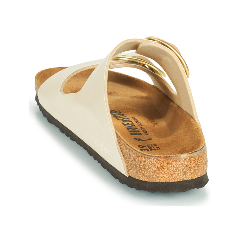 BIRKENSTOCK Arizona Big Buckle Perla / White / Stretto Bianco Ciabatta Donna - 5