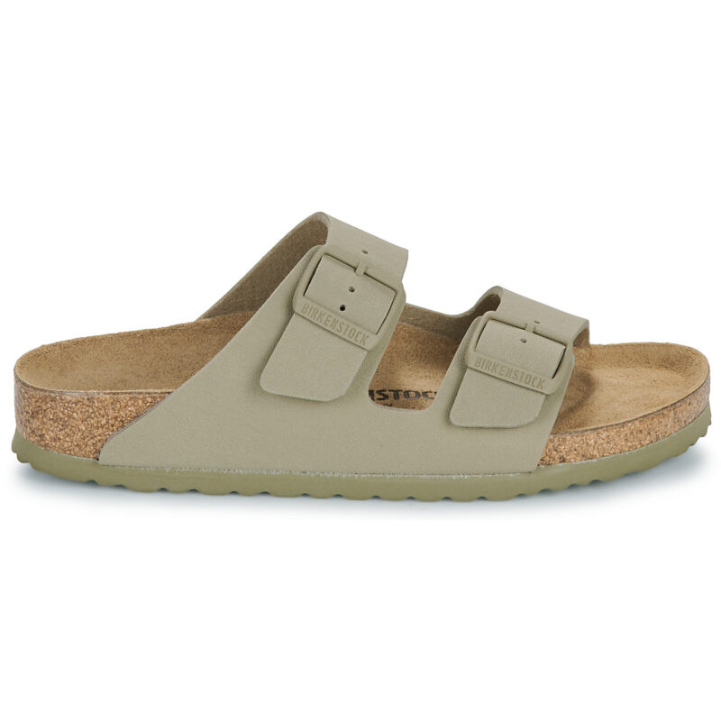 BIRKENSTOCK Arizona Birko-flor / Khaki / Stretto Kaki Ciabatta Donna - 2