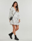 Kleid kurz Desigual VEST LOUISVILLE Wei&szlig; Kleider kurz Damen - 3
