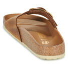 BIRKENSTOCK Madrid Big Buckle Oiled / Pelle / Cognac / Regular Marrone Ciabatta Donna - 5