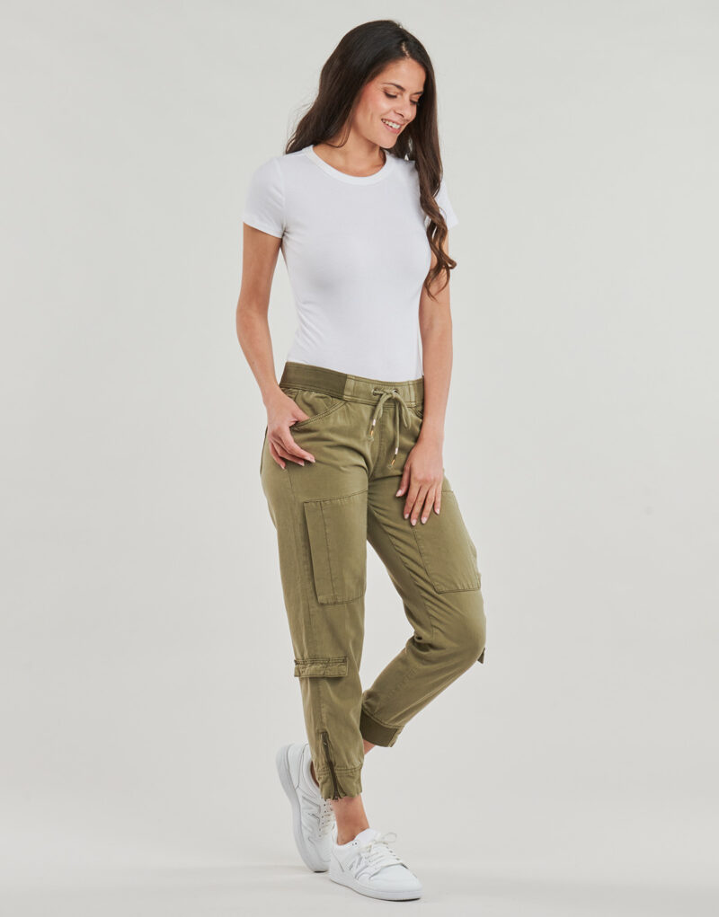 Pantalone Cargo Freeman T.Porter CELINE JAZZ Kaki Pantalone Cargo Donna - 3