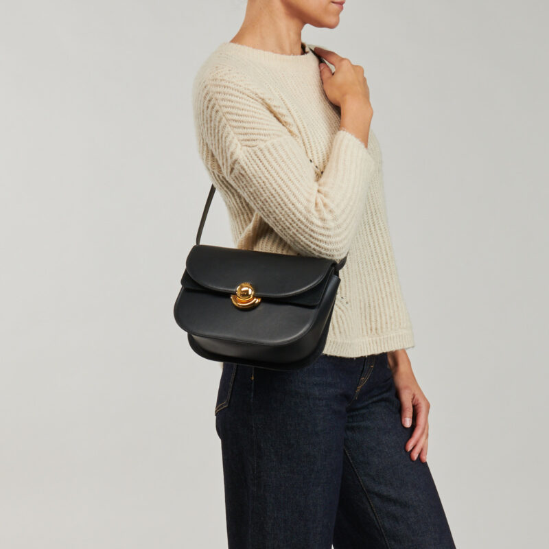 Furla FURLA SFERA S CROSSBODY ROUND Nero Borsa a tracolla Donna - 6