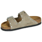 BIRKENSTOCK Arizona Rivet Suede / Taupe / Stretto Beige Ciabatta Donna - 4