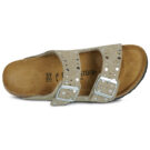 BIRKENSTOCK Arizona Rivet Suede / Taupe / Stretto Beige Ciabatta Donna - 6