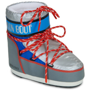 Moon Boot  MB ICON LOW SPACE RACING  Argento Scarpe da neve Donna