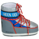 Moon Boot MB ICON LOW SPACE RACING Argento Scarpe da neve Donna - 2