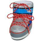 Moon Boot MB ICON LOW SPACE RACING Argento Scarpe da neve Donna - 3