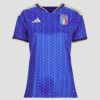 T-shirt adidas Home Italy Football Jersey Bleu T-shirt &agrave; manches courtes Femme