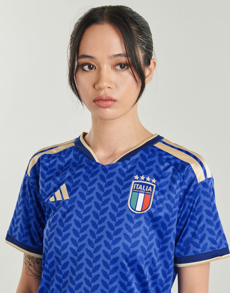 T-shirt adidas Home Italy Football Jersey Blu T-shirt maniche corte Donna - 5
