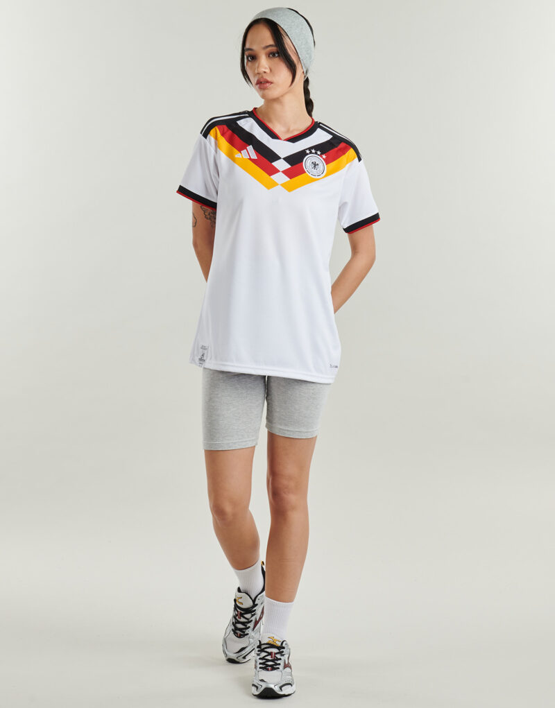 T-shirt adidas Home Germany Football Jersey Blanc T-shirt &agrave; manches courtes Femme - 2
