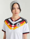 T-shirt adidas Home Germany Football Jersey Blanc T-shirt &agrave; manches courtes Femme - 5