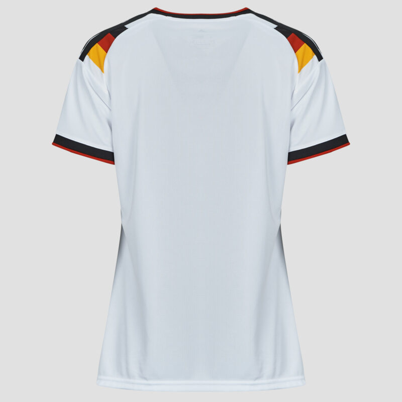 T-shirt adidas Home Germany Football Jersey Blanc T-shirt &agrave; manches courtes Femme - 6