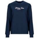 Tommy Jeans TJW REG ESS LOGO 1 CREW EXT Marine Women's Sweatshirts - 1