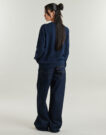 Tommy Jeans TJW REG ESS LOGO 1 CREW EXT Marine Women's Sweatshirts - 4
