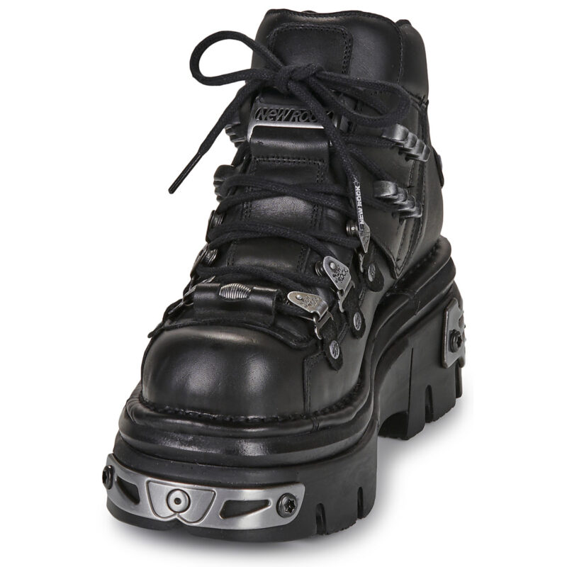 New Rock NOMADA Nero Stivaletti Donna - 3