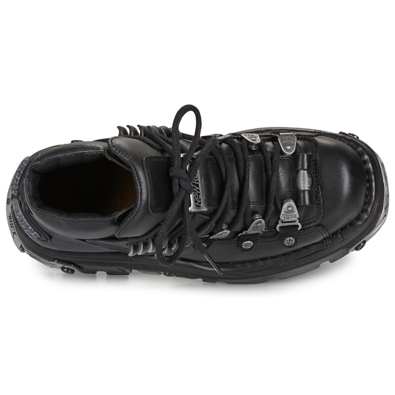 New Rock NOMADA Nero Stivaletti Donna - 6