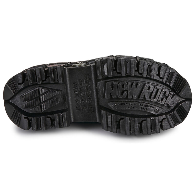 New Rock  M-WALL052-C1  Nero -  Stivaletti Donna - 7